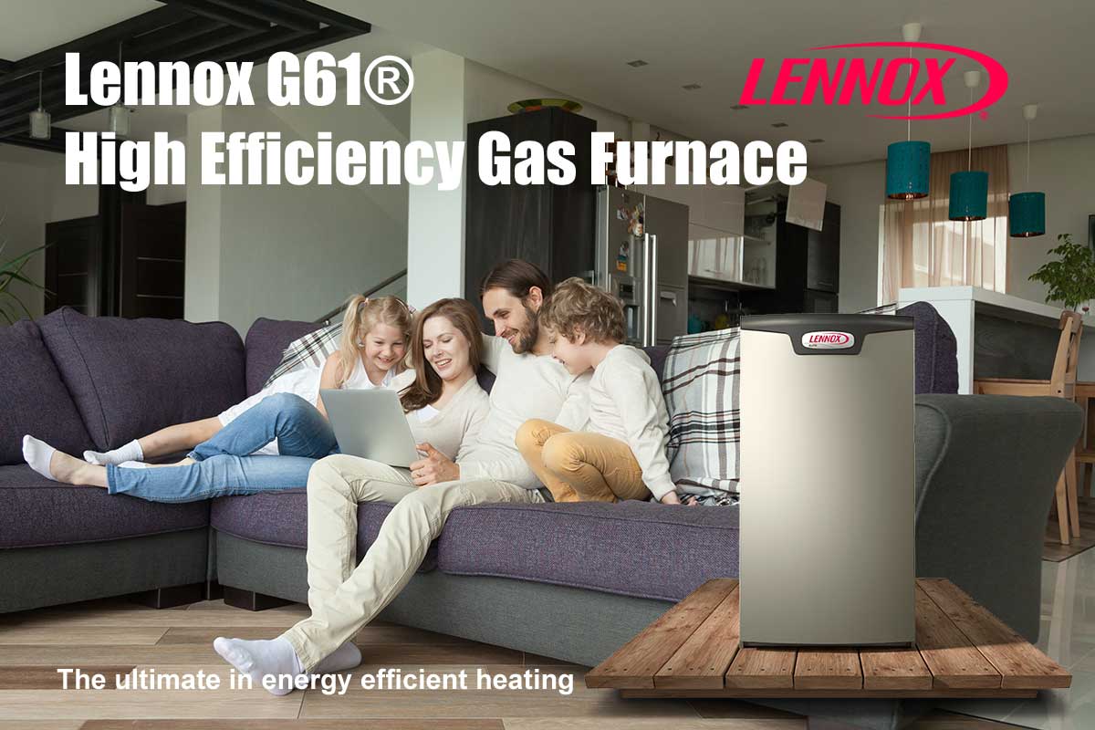 Lennox G61 High Efficiency Gas Furnace
